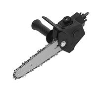 ERYUE Adaptador de Taladro a Sierra Cabezal de Conversión Motosierra Acero Inoxidable Primera Calidad con Auxiliar para Modificación Taladro Eléctrico para Proyectos Bricolaje (Para taladro