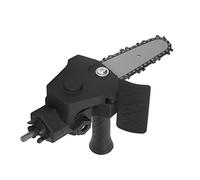 ERYUE Adaptador de Taladro a Sierra Cabezal de Conversión Motosierra Acero Inoxidable Primera Calidad con Auxiliar para Modificación Taladro Eléctrico para Proyectos Bricolaje (Para taladro