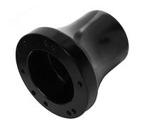 ERYUE Adaptador de Volante Negro de 6 Orificios, Aspecto Exquisito, Resistente Al Calor para Carrito Tempo Precedent en Adelante 2019, Aluminio Negro