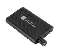 ERYUE Amplificador de Auriculares de 3,5 Mm, Amplificador de Auriculares Portátil, Alta Impedancia 16-300 Ω, de Calidad Clara, Duración de Batería de 8 Horas, Control de Volumen,