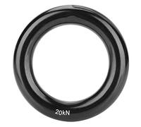 ERYUE Anillo de Aluminio para Rápel de Escalada en Roca, Resistente, 20KN, para Aventuras Al Aire, Yoga, Anillo Tórico Escalada Aleación Aluminio