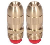 ERYUE Aspersor de Riego Ajustable G1/2 Rosca Macho Boquilla Pulverizadora de Latón para Césped de Jardín, Aspersor de Niebla para Refrigeración de Tejados con Larga Durabilidad