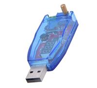 ERYUE Aumento de la Fuente de Alimentación Baja Potencia, Salida de Voltaje Ancho, Adecuado para Más Equipos, Módulo Convertidor de Paso/baja del Potenciómetro Ajustable USB con Largo