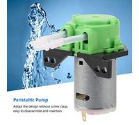 ERYUE Bomba Dosificadora Peristáltica Dispensador Químico Eficiente para Laboratorio de Acuarios - Fácil Mantenimiento para Análisis Bioquímicos, DC12V/24V (Negro 1 * 3) - Adecuado Uso Experimental