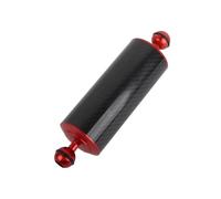 ERYUE Brazo Flotante de Buceo de Fibra Carbono, Diseño Ligero Doble Bola para Tomas Subacuáticas para Fotografía Macro y Gran Angular, Tamaño 8 Pulgadas (20,3 cm/8 Pulgadas)