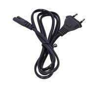 ERYUE Cable de Alimentación Duradero de 1 M para Monitores LCD, Impresoras y Adaptadores Corriente, Diseño Resistente a la Tracción y Al Agua