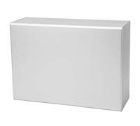 ERYUE Caja de Aluminio Profesional Estructura Compacta para Placa de Circuito GPRS, Caja Eléctrica para Proyectos Bricolaje, Plata Mate 80x160x220mm