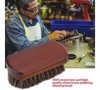 ERYUE Cepillo para Pulir Zapatos, Ideal para Pulir Manchas de Aceite, Limpieza, Base de Madera, Accesorio Eliminar la Suciedad y el Polvo