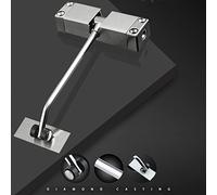 ERYUE Cierrapuertas Automático de Acero Inoxidable Práctica Herramienta de Hardware Dispositivo Cierre Puerta Fácil Instalación para Hotel Oficina en Casa, Adecuado para Puertas 20-30 Kg ≤1000 Mm,