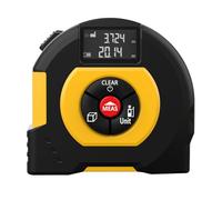 ERYUE Cinta Métrica Láser Precisión de 196 Pies 60 M Funcionalidad Dual para Construcción Herramienta de Carpintero Bricolaje, Medición Volumen/área y Métrico/Imperial (60)