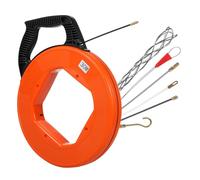 ERYUE Cinta Retráctil para Colocación de Cables, Diseño Ergonómico, Compensación de, Cableado de Larga Distancia, Adecuado para Tuberías Vacías, Instalación de Cables Eléctricos