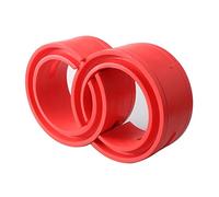 ERYUE Cojín Amortiguador de Resorte Helicoidal para Coche, Protección Fuerte, Aumenta la de la Carrocería del Coche, 2 uds., para una Experiencia Conducción Suave, Goma (B)