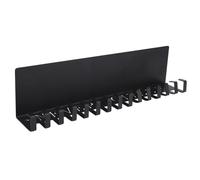 ERYUE Colgador de Medallas, Estante Resistente con Ganchos para Múltiples Medallas y Trofeos, Nunca Te Rindas, Soporte para Dormitorios, Gimnasios, Oficinas, Acero Al Carbono