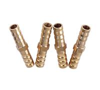 ERYUE Conector de Enchufe Reductor de Latón, Espiga para Manguera Resistente Al Desgaste para Mantenimiento Tuberías, 3 Tamaños Disponibles, Apto Accesorios Tuberías Químicas (8-8mm)