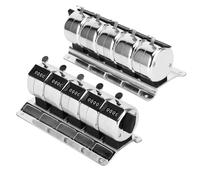 ERYUE Contador Manual de Acero Inoxidable con Fácil de Usar para Estadísticas Fábricas y Conteo Personas en Aeródromos