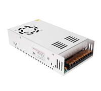 ERYUE Controlador de Fuente de Alimentación Interruptor Tira Luz LED DC48V Baja Ondulación Eficiente para Automatización Industrial Aleación Aluminio para Ingeniería Radio CCTV (S