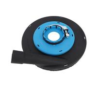 ERYUE Cubierta Antipolvo para Amoladora Angular de 9 Pulgadas, Nailon, Aleación de Aluminio y Zinc, Azul Negro, Bloqueo de Polvo, Entorno de Trabajo Libre de Polvo, Pulido de Hormigón