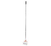 ERYUE Cultivador de Suelo Manual Multifuncional de Acero Inoxidable con Diseño Ergonómico para Mezclar y Sembrar Fácilmente, Rotocultivador Manual para Jardineros Domésticos, 12 Piezas