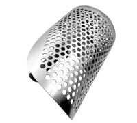 ERYUE Detección de Metales Pala de Playa Pala Eficiente Acero Inoxidable para Hallazgos Tesoros Detector Metales Tamizado Rápido para Adultos Plata 11.02 * 7.87 * 3.94 Pulgadas