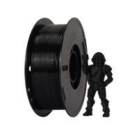 ERYUE Filamento de Impresora 3D PETG de Alta Velocidad, Material Impresión Rápida 1,75 Mm para Impresoras FDM, Amarillo (Negro)