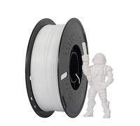 ERYUE Filamento de Impresora 3D PETG de Alta Velocidad, Material Impresión Rápida 1,75 Mm para Impresoras FDM, Amarillo (Blanco)