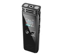 ERYUE Grabadora de Voz 32GB Pantalla TFT de Alta Grabación Carga USB para Conferencias Reuniones Estudiantes Profesores (-8)