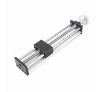 ERYUE Guía Deslizante de Riel Lineal Mesa Deslizante Manual con Husillo de Bolas CNC 300 Mm, Resistencia Carga Resistente Aleación Aluminio para Máquina Enrutadora,