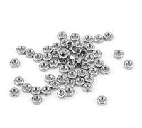 ERYUE Juego de Pernos de Cabeza Hueca Hexagonal SS304 Alta Calidad, Kit Sujetadores Industriales y Construcción, Tornillos Tamaño M5 150 Piezas con Tuercas y Arandelas para Equipos Comunicación (M3