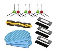 ERYUE Kit de Accesorios de Repuesto para Aspiradoras 920/950, Juego Duradero, Paquete 13 Cepillos, Filtros, Almohadillas para Fregar un Máximo Rendimiento, Material Plástico