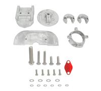 ERYUE Kit de ánodo de Aluminio Marino 888756Q01 Alta Resistencia a Prueba óxido para Mercruiser Alpha One Generation 2 STernDrives, Primera Línea Defensa, 27 Piezas