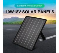 ERYUE Kit de Carga Lenta de Panel Solar Eficiente 10 W para Vehículos Recreativos Marinos + Diseño Portátil Impermeable para Entusiastas del Aire Libre