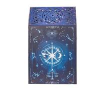 ERYUE Kit de Construcción de Casa Encantada Madera con Luz para Adultos, Kit Modelo Cabaña Mágica Rompecabezas 3D DIY, Modelo Madera para Decoración Rincón Libros Estantería, Rincón Libros LED