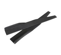 ERYUE Kit de Parachoques de Alas Ala Difusora Divisores Balancín Falda Lateral Roja, Hecho ABS Primera Calidad, Se Adapta a la Mayoría los Automóviles, Mejora la Apariencia Carreras, 2 Piezas /