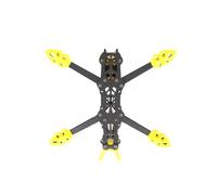 ERYUE LANNRC MARK4 Marco de Fibra de Carbono 5 Pulgadas Marco Ligero Estilo Largo Alcance para Racing Drone FPV Quadcopter para Entusiastas del Control Remoto (#1)
