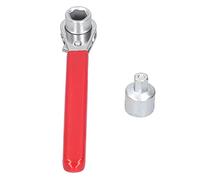 ERYUE Llave para Terminales de Batería con Trinquete, Casquillo de 10 Mm y 5/16 pulg., de Vinilo.Se Adapta a Terminales Laterales y de Poste, Ideal para Vehículos Recreativos,