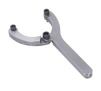 ERYUE Llave para Tuercas de Prensaestopas Ajustable, Mano de Obra Fina y Fuerte para Quitar el Cilindro Hidráulico, Llave Tuercas Prensaestopas Acero Aleación Cargadores Agrícolas, 1 Juego Llaves