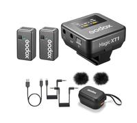 ERYUE Magic XT1 de Micrófono Inalámbrico Acústico Premium para Cámara DSLR de Teléfono Inteligente, con Estuche Carga, lo Mejor para Transmisión en Vivo y Entrevistas