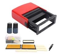 ERYUE Máquina de Codificación de Fecha Producción Sello Manual Herramienta Impresión Industrial para Codificación Transparente Plástico ABS B4 para Lugares Trabajo Industriales