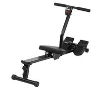 ERYUE Máquina de Remo de Fitness Remo Resistencia Ajustable para Entrenamiento Cardiovascular en Casa con Monitor Digital, Equipo Ejercicio Aeróbico para Bajar Peso, Tubo Acero/Material PP/PVC