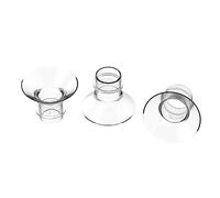 ERYUE Maymom Insertos de Brida de Silicona para Extractor Leche 21 Mm para Lactancia Materna - Prácticos Insertos Repuesto Extractor Leche Materna, Adecuados Madres con Pezones Pequeños (17mm)
