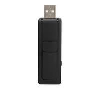 ERYUE Micrófono Inalámbrico VHF, Receptor USB, Plug and Play, Recepción de Larga Distancia, para Cantar y Hablar, Pequeño y Liviano, Resistente y Resistente, Hecho de Material