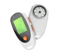 ERYUE Microscopio Digital con Pantalla Lupa Digital Portátil con Aumento de 500X para Aventuras Al Aire Libre y Exploradores Curiosos (Blanco)