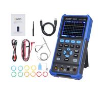 ERYUE Multímetro de Osciloscopio Digital de Doble Canal con Ancho Banda 25 MHz para Diagnóstico Automotriz, Trabajo in Situ e Investigación Laboratorio, Material ABS