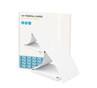 ERYUE Papel Térmico Brillante Tamaño Carta de EE. UU. Diseño sin Tinta de 200 Hojas para Impresora Térmica para Uso Doméstico y oficina: 216 X 279 Mm (8,5 X 11 pulgadas) (Tamaño de letra)