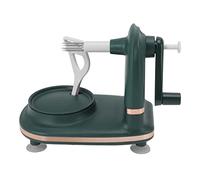 ERYUE Pelador de Manzanas con Manivela, Cortador de Frutas Eficiente para Herramientas Cocina, Pelado Seguro y Rápido para Frutas Manzana Redondas, Adecuado Adultos y Niños, Material ABS PC