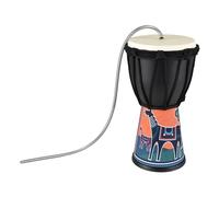 Eryue Percusion Instrument 4 Pulgadas Spdrum Thunder Drum Effect de Sonido Instrumento PVC Portable Ligero Portable Tambor Simulación de Sonido de Color Brillante para Gran (Tipo