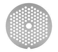 ERYUE Picadora de Carne de Acero Al Carbono, Trituradora, Placa de Picadora, Cuchillo de Disco, Seguro y Resistente, Fácil de Instalar, Limpiar y Apto para Lavavajillas, (Agujero redondo pequeño 3mm)