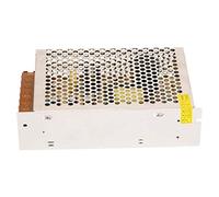 ERYUE Placa de Fuente de Alimentación CC Adaptador Alta Estabilidad para Monitorear la Fuente Alimentación del Interruptor LED Adecuado para Constructores Computadoras Material Aluminio (12V 10A