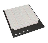 ERYUE Placa de Pruebas sin Soldadura 3220 Puntos para Pruebas Circuitos Electrónicos, Placa Circuito Reutilizable para Creación Prototipos, Capacitación, Material Plástico y Metálico