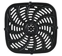 ERYUE Plato Antiadherente para Verduras, Sartén Reutilizable para Freidora de 8 Cuartos con de Goma, Diseño Flujo Aire Torbellino, Apto Lavavajillas, Adecuado una Cocina Saludable